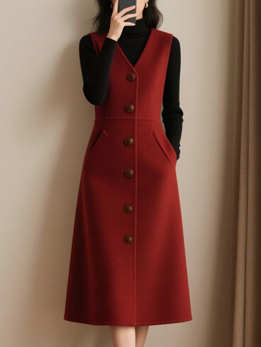 Winter Clothing In French - Nuovo Completo Donna Autunno Inverno, Stile