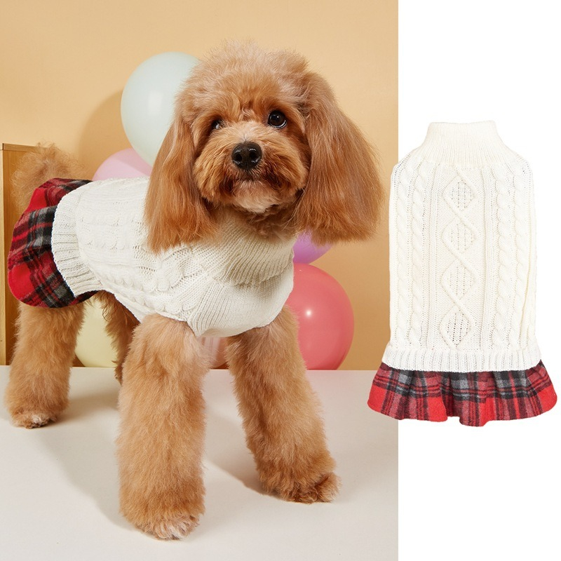 Winter Clothing In French - Abiti in maglione morbido lavorato a
