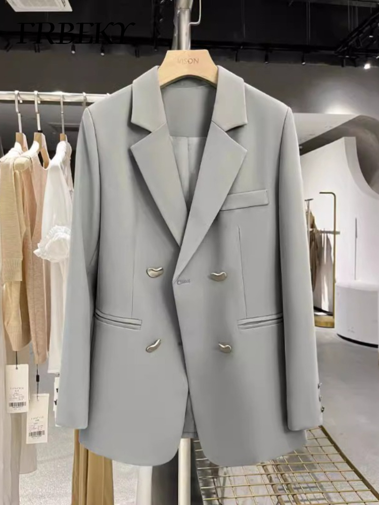 Winter Clothing In French - Capispalla Blazer da donna Primavera Autunno