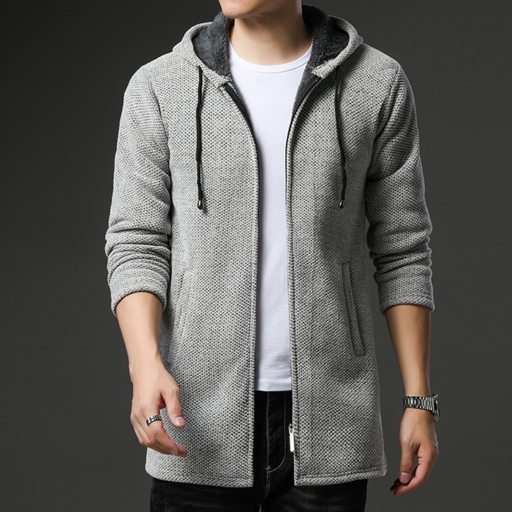 Nuovo arrivo maglione lavorato - Fleece Hoodie Lined recensione e prezzo