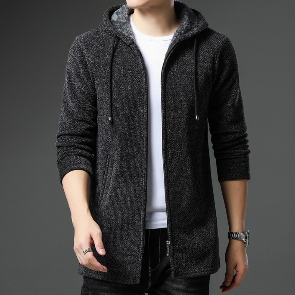 Nuovo arrivo maglione lavorato - Fleece Hoodie Lined recensione e prezzo