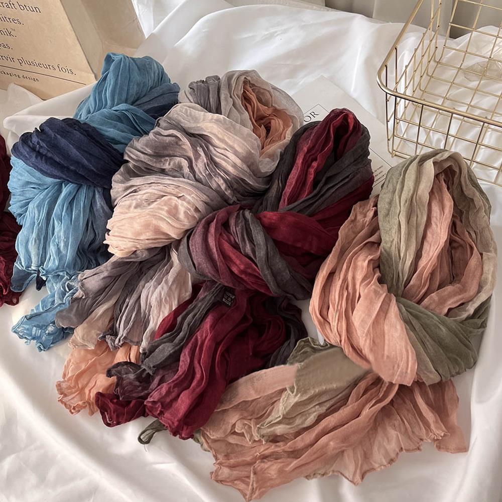 Sciarpa in cotone e lino a gra - Winter Clothing Trends recensione e prezzo