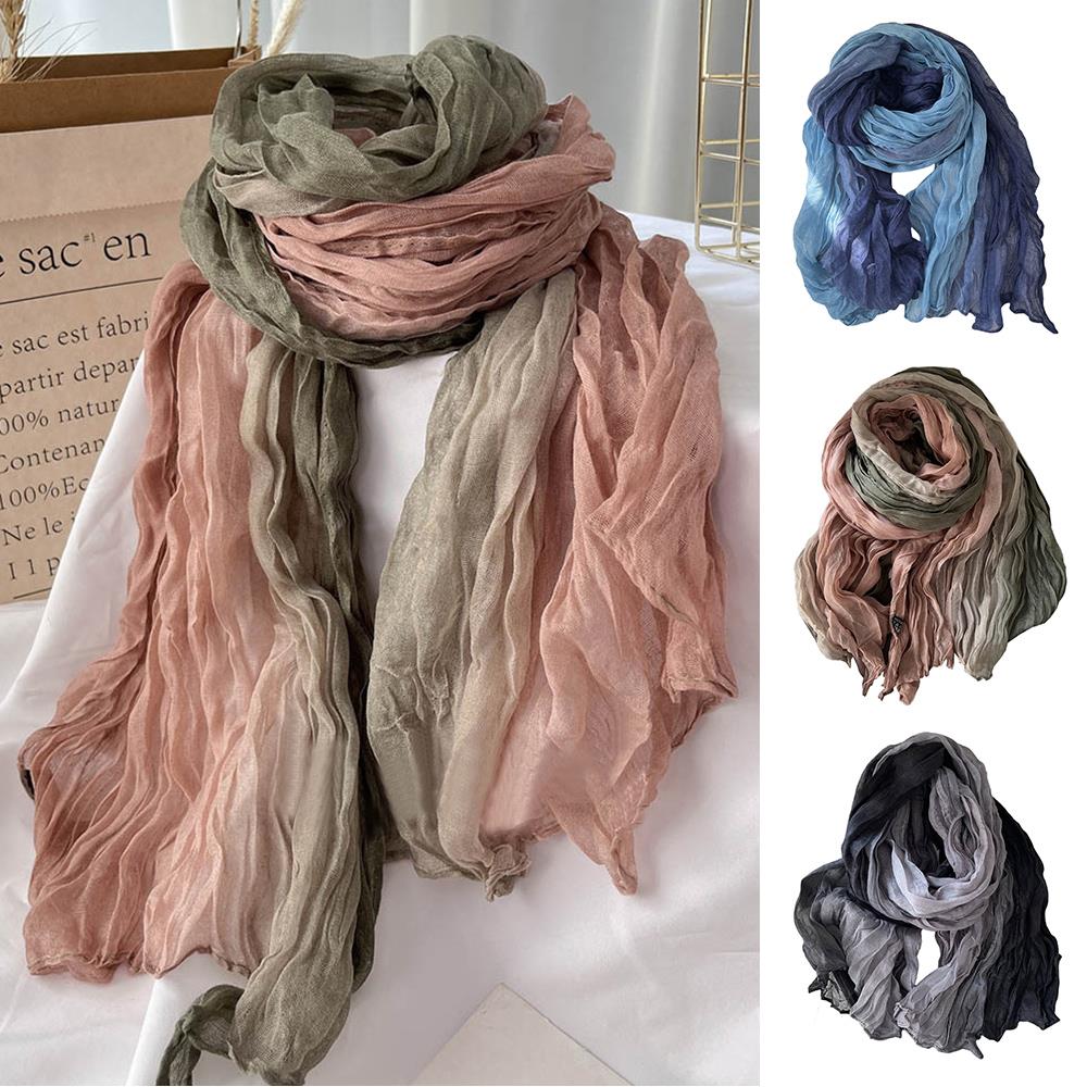 Sciarpa in cotone e lino a gra - Winter Clothing Trends recensione e prezzo