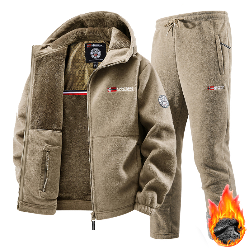 Nuovo Set di Abbigliamento Spo - Fleece Hoodie Lined recensione e prezzo