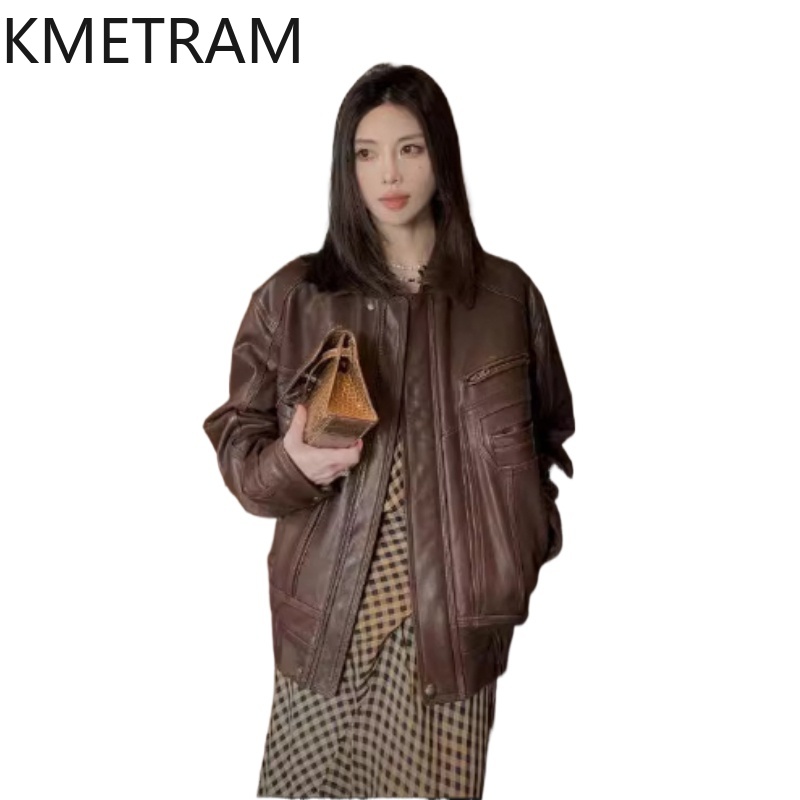 KMETRAM Giacca in Pelle di Pec - Winter Clothing In Spanish recensione e prezzo