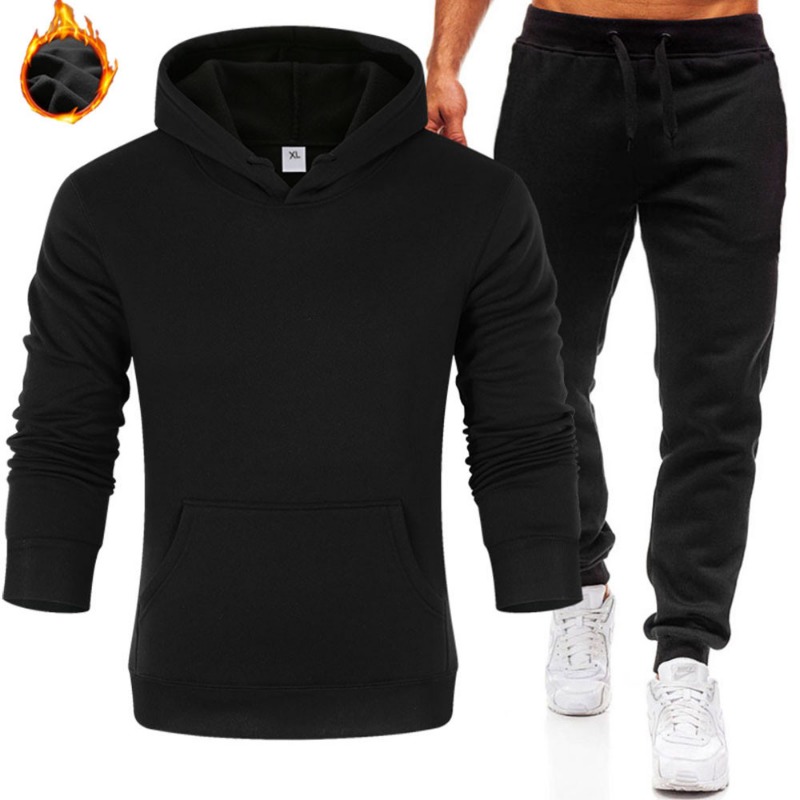 Completo sportivo da uomo in d - Fleece Hoodie Lined recensione e prezzo