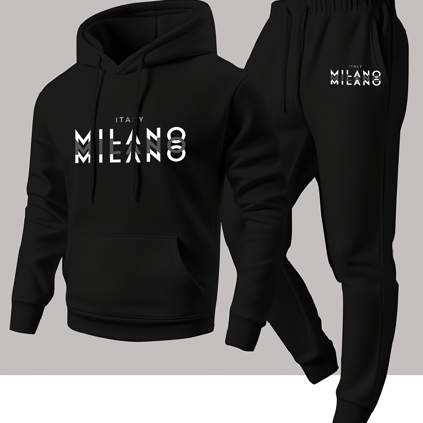 Set Sportivo Casual da Uomo al - Fleece Hoodie Lined recensione e prezzo