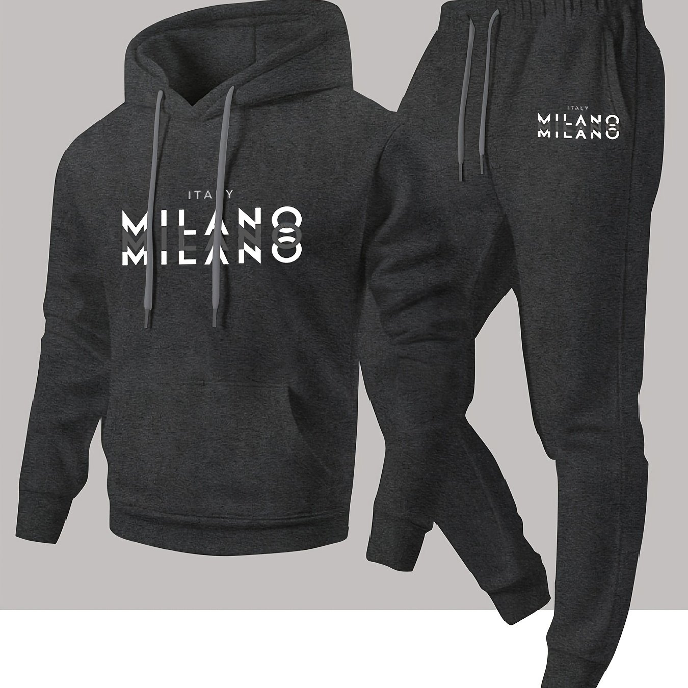 Set Sportivo Casual da Uomo al - Fleece Hoodie Lined recensione e prezzo